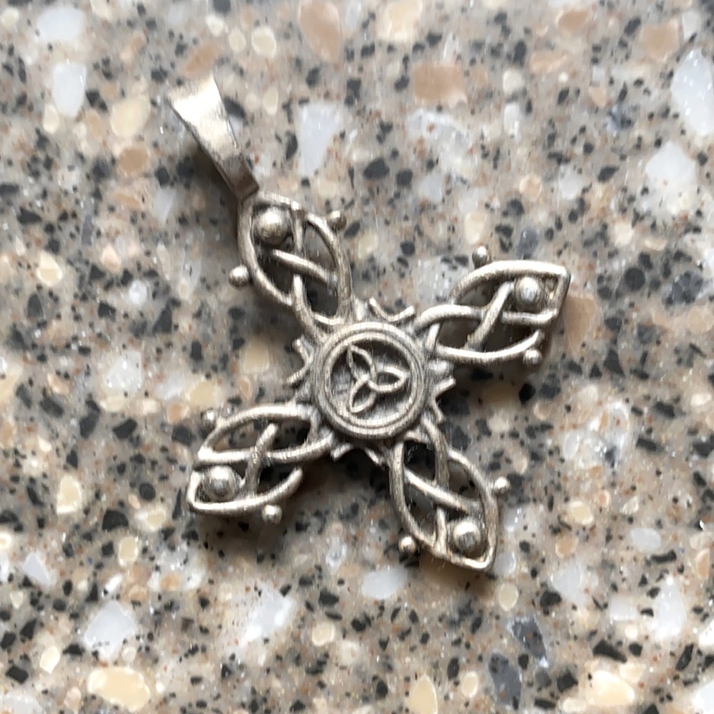 Magic Knot Pewter Pendant Love Charm Protection From Evil By Bico Australia